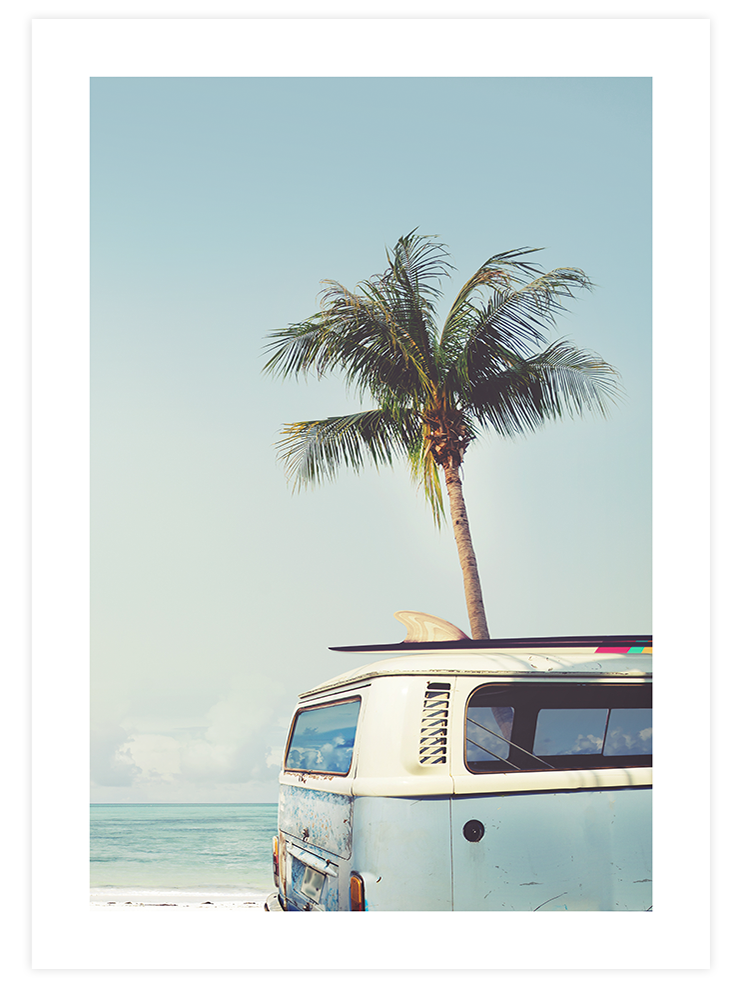 Surf Time - Art Print Fotoğraflar Poster
