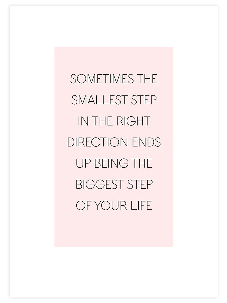 The Right Direction - Art Print Poster