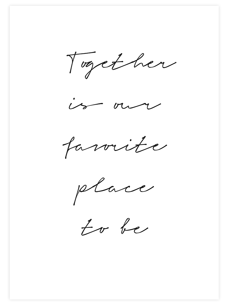 Together - Art Print Poster