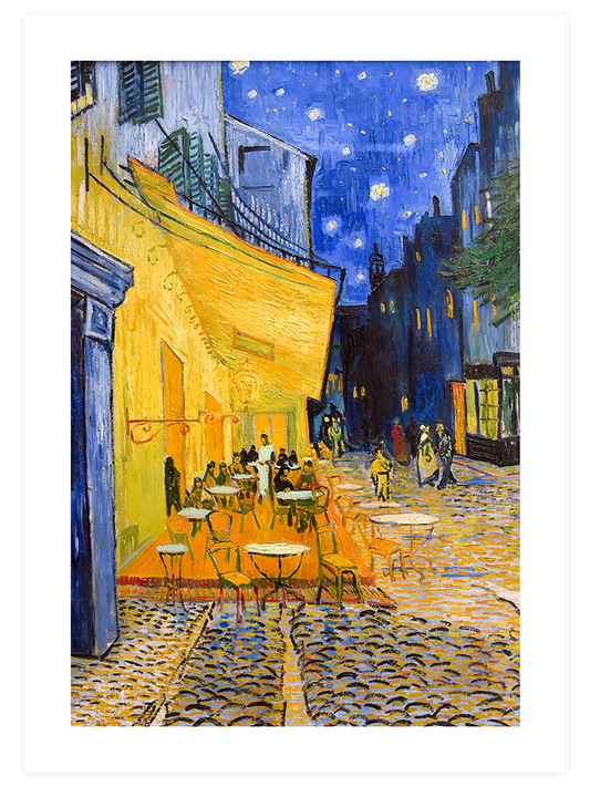 Van Gogh Gece Kahvesi̇ N2 Poster - Giclée Baskı