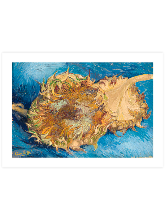 Van Gogh Art Sunflowers Poster - Giclée Baskı