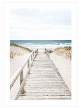 Way to the Beach - Art Print