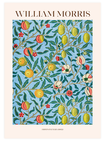 William Morris Fruits Pattern N2 - Art Print William Morris Fruits Pattern N2 - Art Print