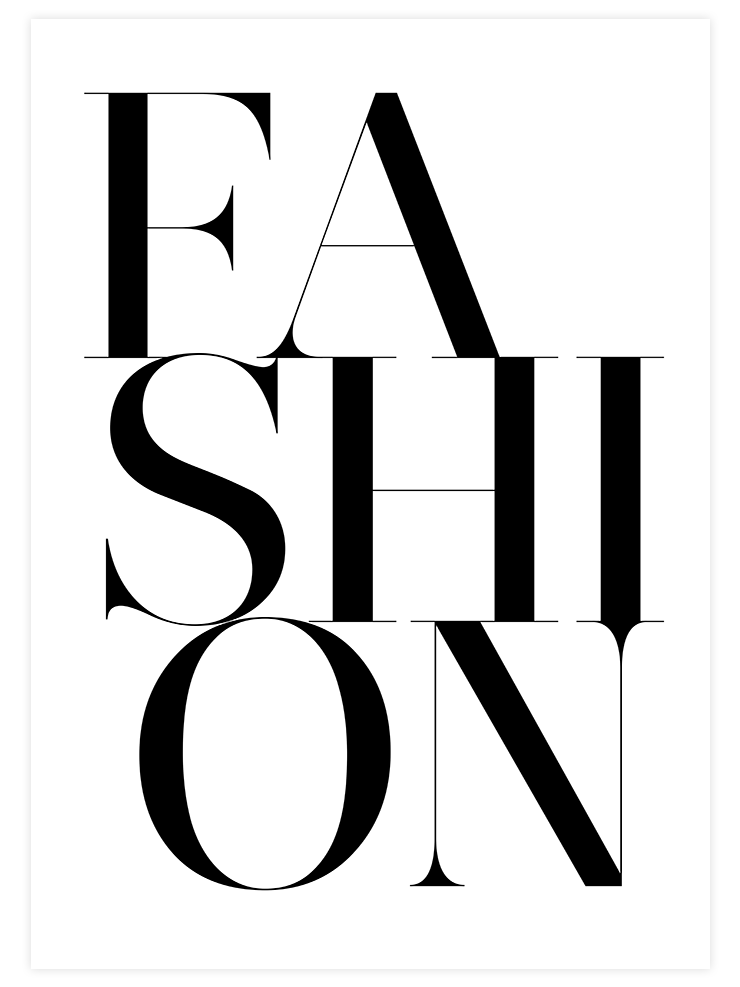 Fashion - Art Print Poster