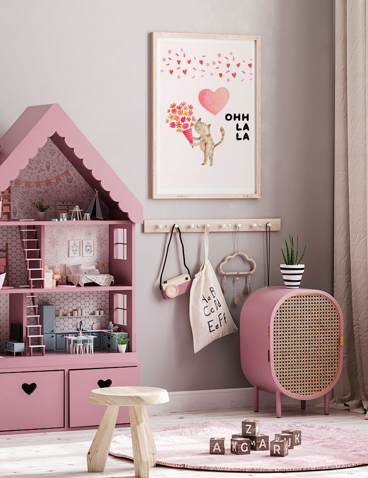 Oh Lala - Art Print Poster