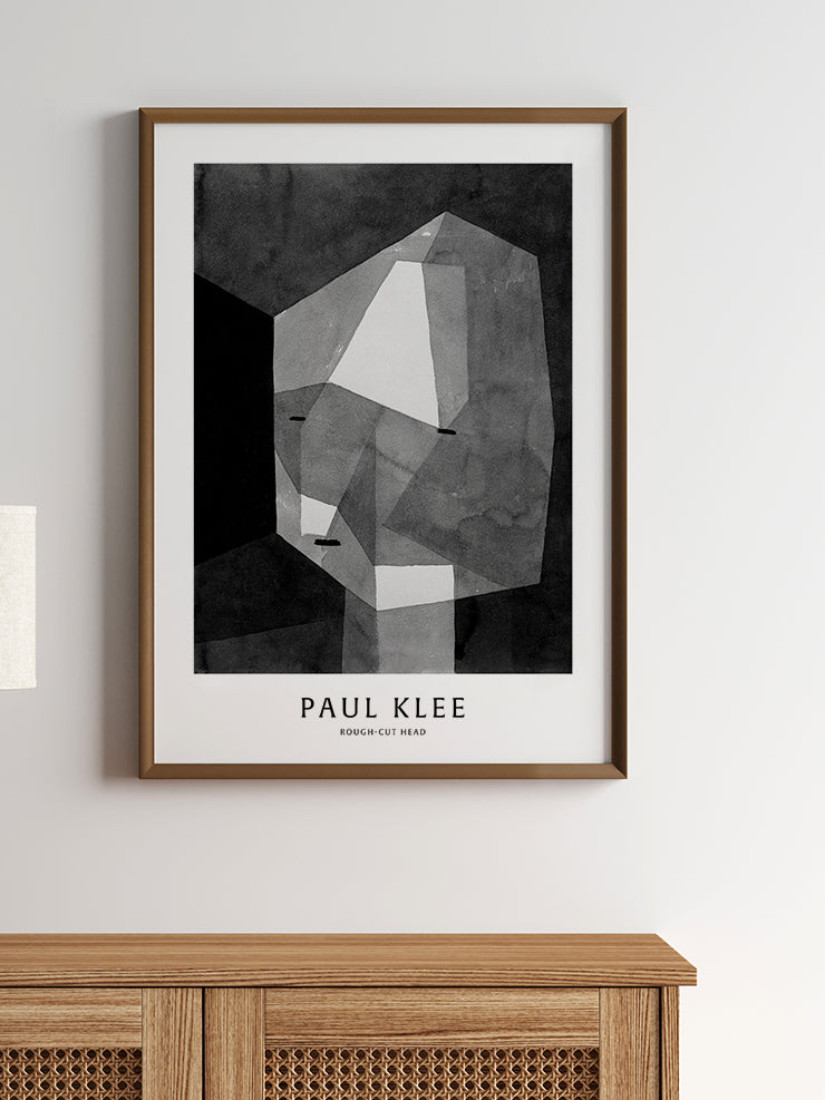 Paul Klee Rough-Cut Head - Art Print Poster