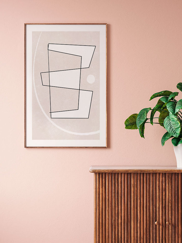 Beyond Lines - Art Print Poster