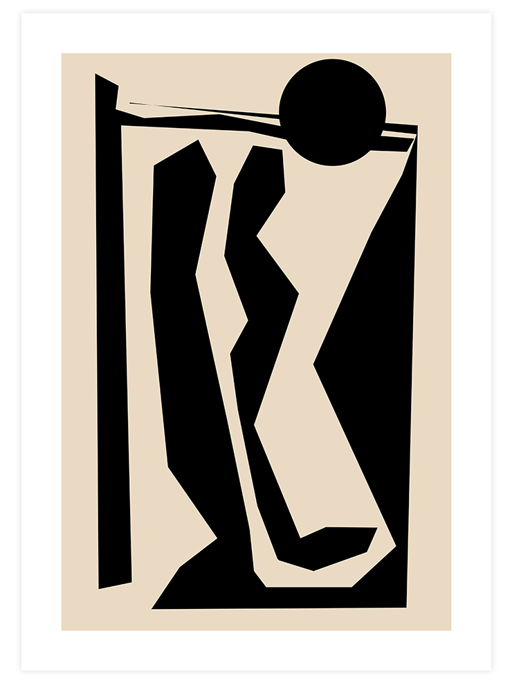 Shapes - Art Print Sanatsal Poster
