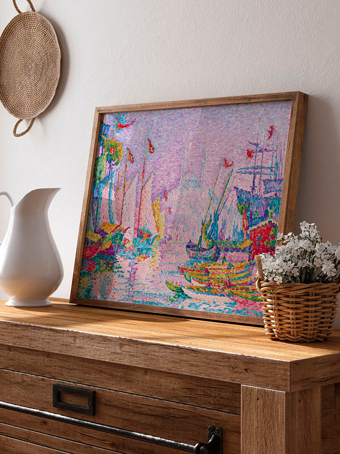 İstanbul Haliç, Paul Signac - Art Print Poster