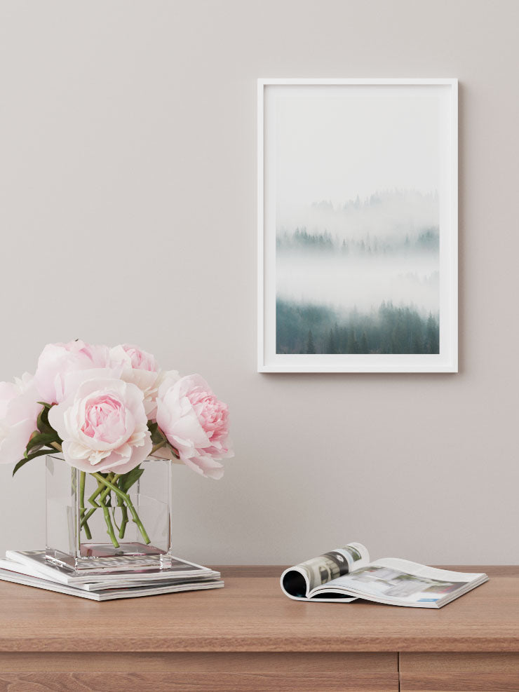 Mysterious Forest - Art Print Poster