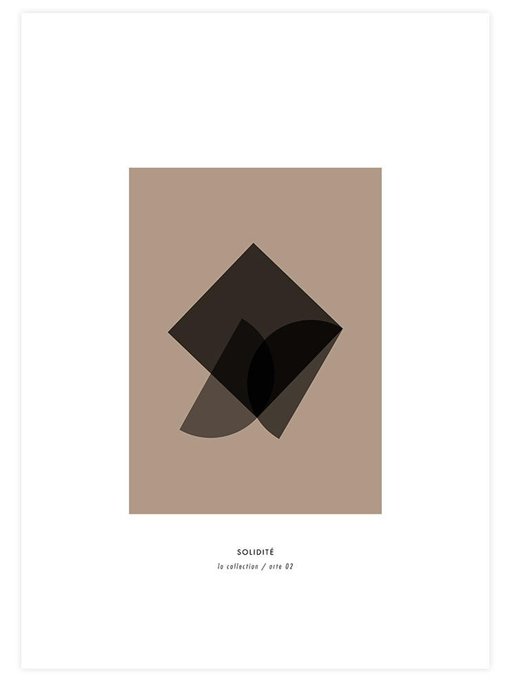 Solidité - Art Print Sanatsal Poster