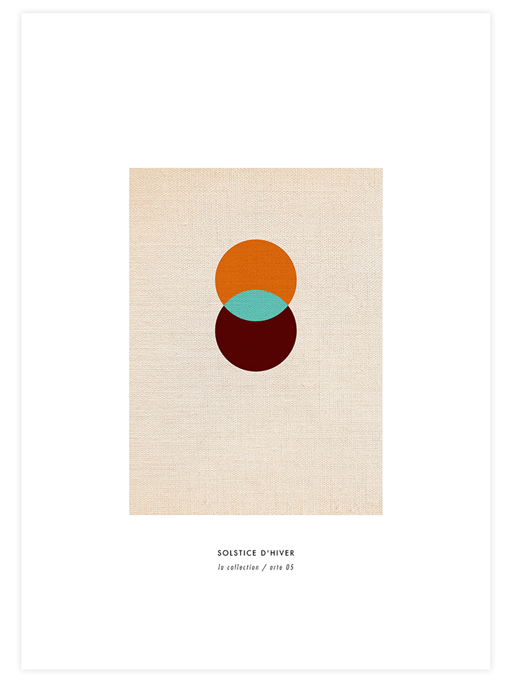 Solstice D'hiver - Art Print Sanatsal Poster