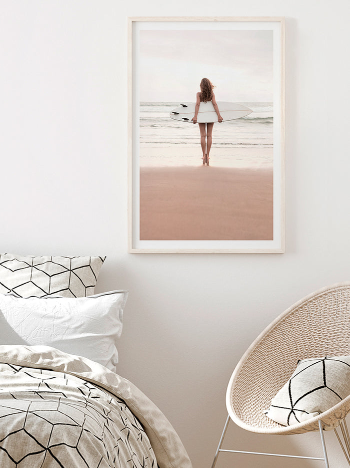 Sörfçü - Art Print Poster