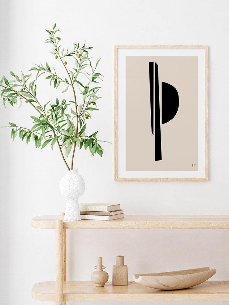 Balancing 3 - Art Print Poster