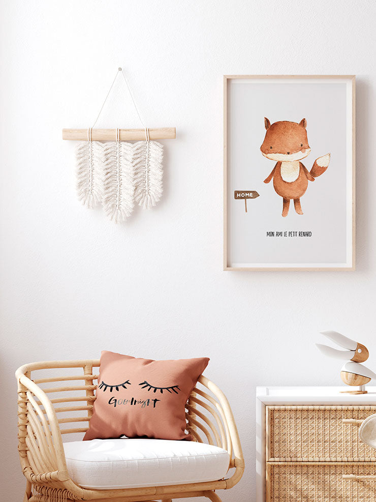 Mon Ami Renard - Art Print Poster