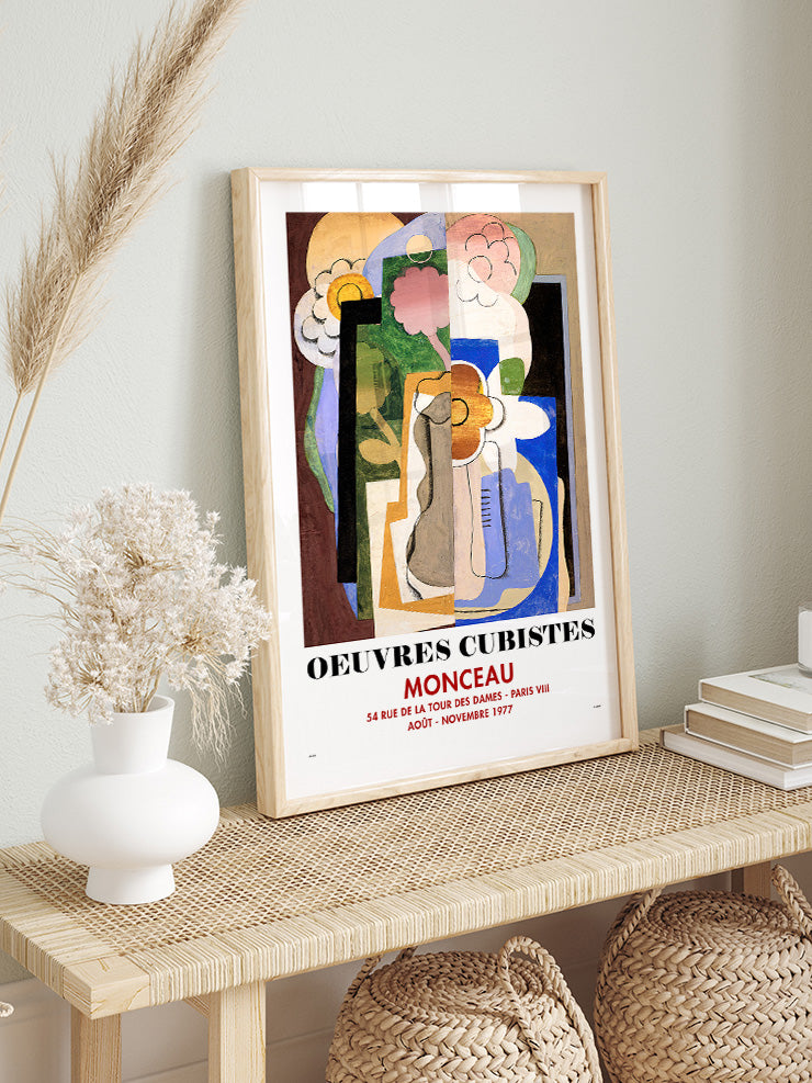 Kübist Afiş N2 - Art Print Poster