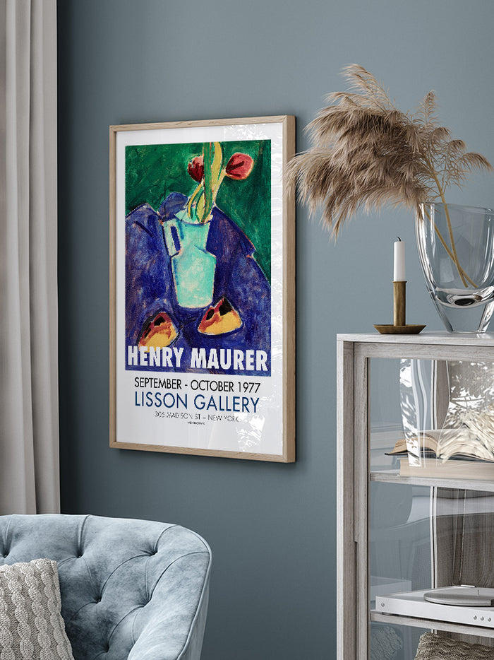 Henry Maurer Afiş - Art Print Poster