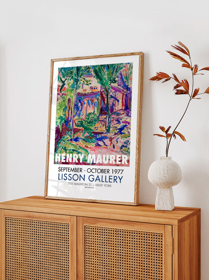 Henry Maurer Afiş N2 - Art Print Poster