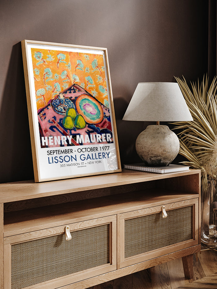 Henry Maurer Afiş N3 - Art Print Poster