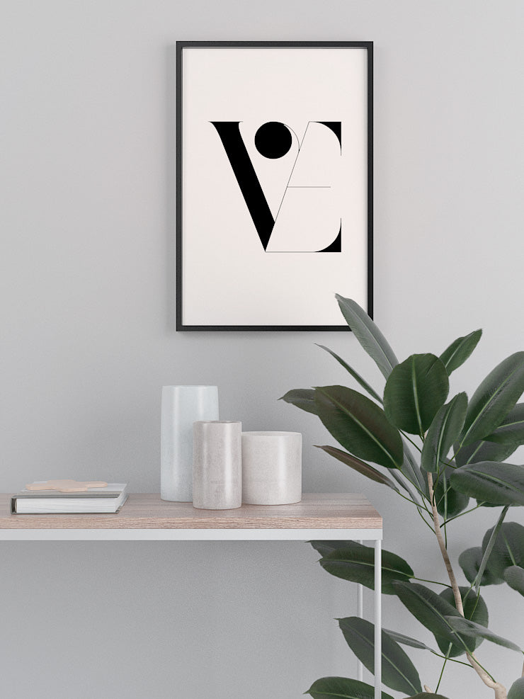 Love N2 - Art Print Poster