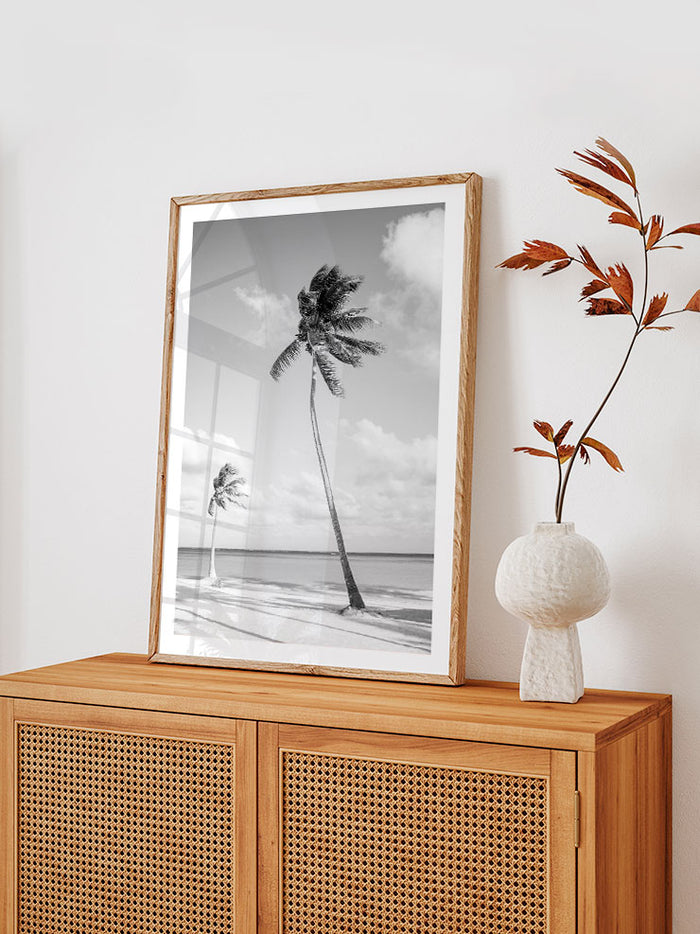 İki Palmiye - Art Print Poster