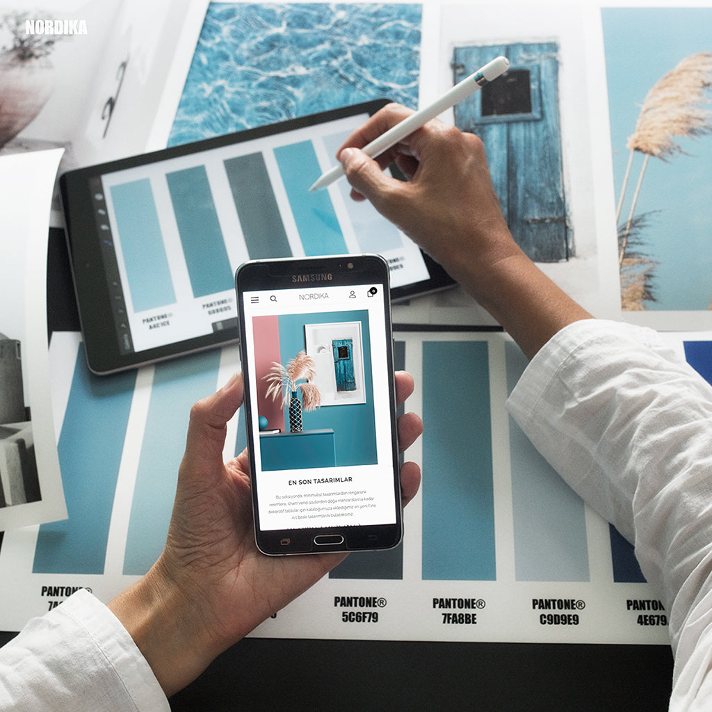 İSKANDİNAV TARZI TABLOLAR - FINE ART BASKILAR