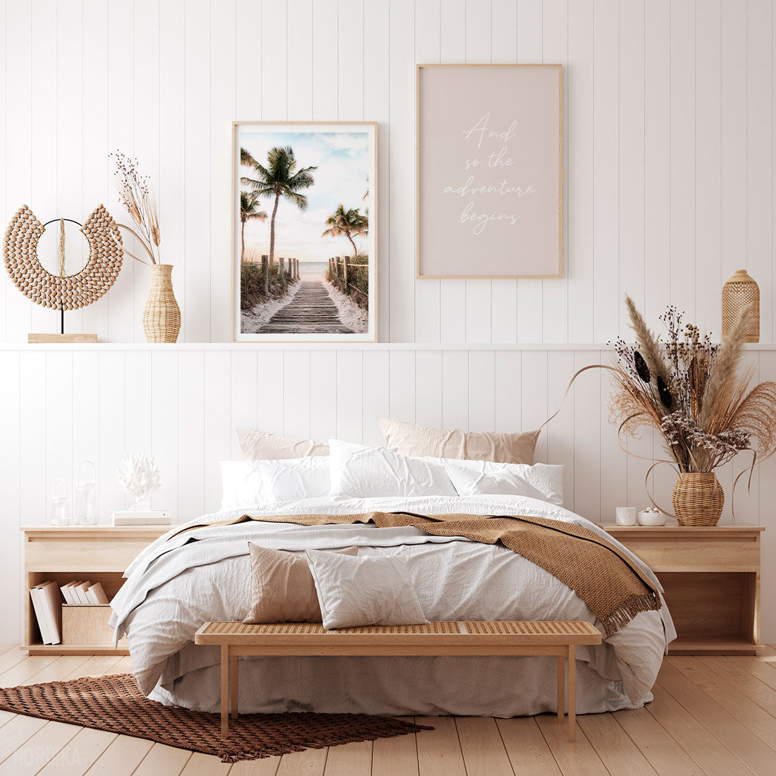 İLHAMINI DOĞADAN ALAN TABLOLAR İLE EVLERDE YAZ HAVASI