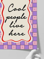 Cool People - Art Print