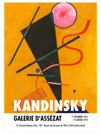 Kandinsky Einige Spitzen - Poster Seti Duo