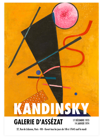 Kandinsky Einige Spitzen - Poster Seti Duo