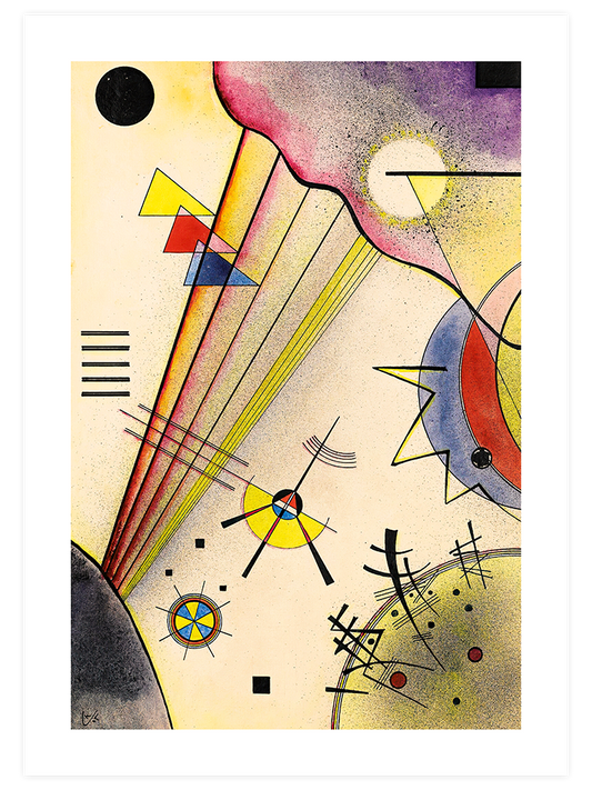 Kandinsky Geometric Art - Poster Seti Duo