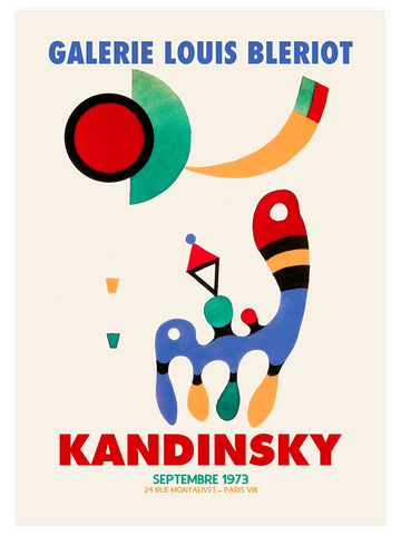 Kandinsky Galerie Affiche - Poster Seti Duo