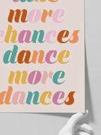 Take More Chances - Art Print