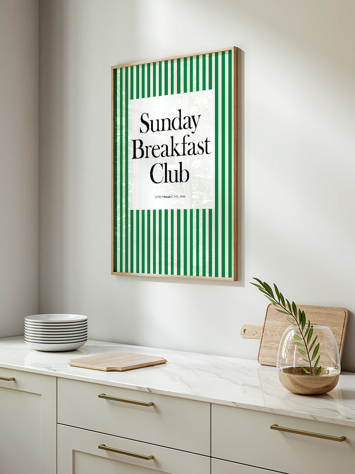 Breakfast Club - Art Print  Poster