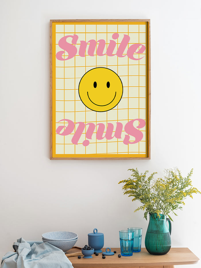 Smile - Art Print  Poster
