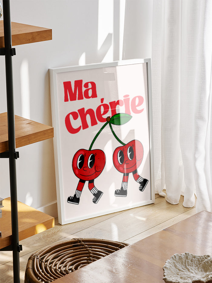 Ma Chérie - Art Print  Poster