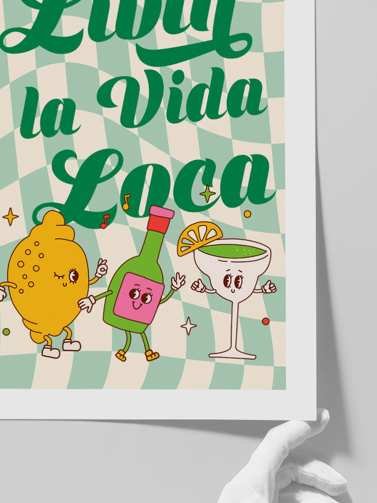 Vida Loca - Art Print  Poster