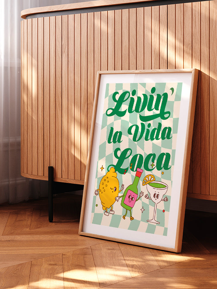 Vida Loca - Art Print Ürün ikincil görseli