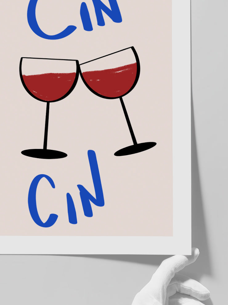 Çin Çin - Art Print