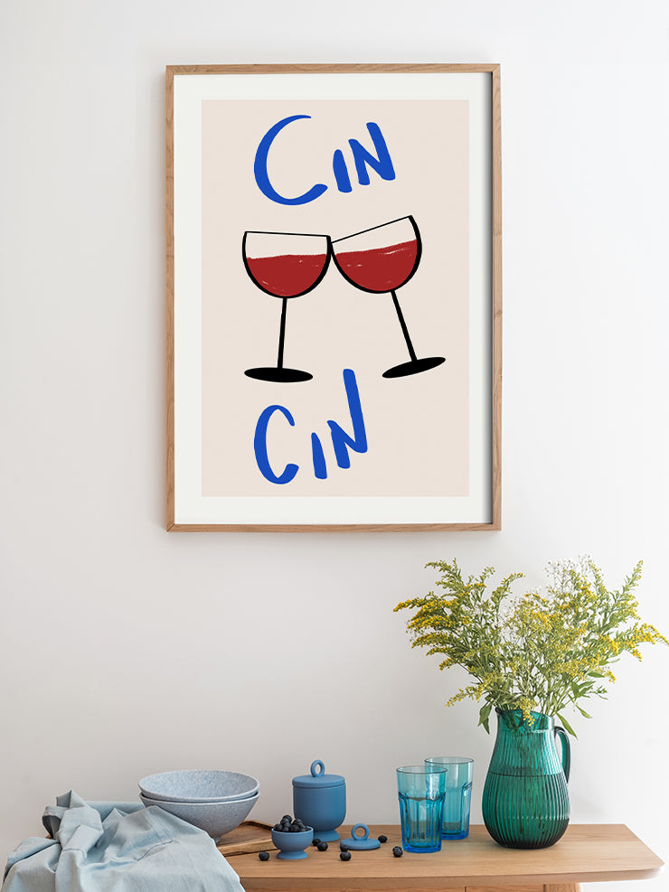 Çin Çin - Art Print
