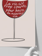 Good Wine - Art Print