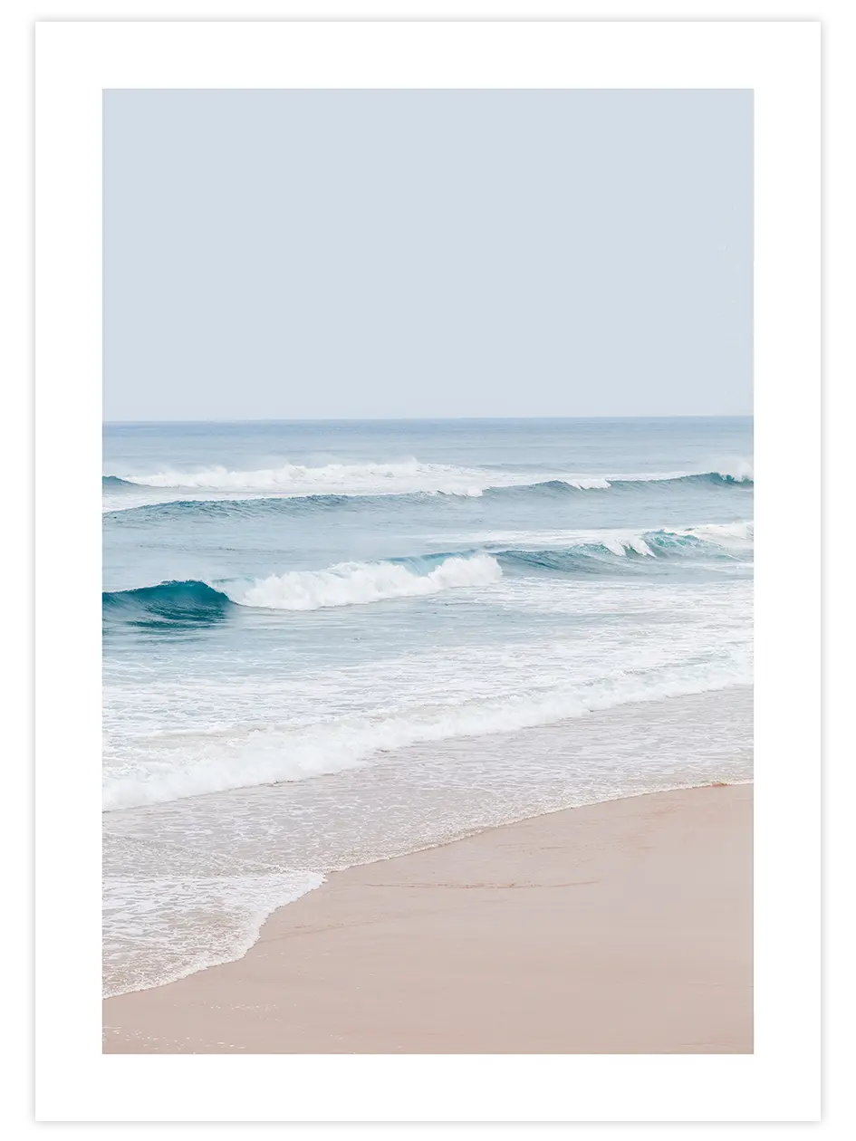Deniz Ve Kumsal - Art Print Fotoğraflar Poster