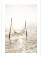 Deniz Ve Hamak - Art Print