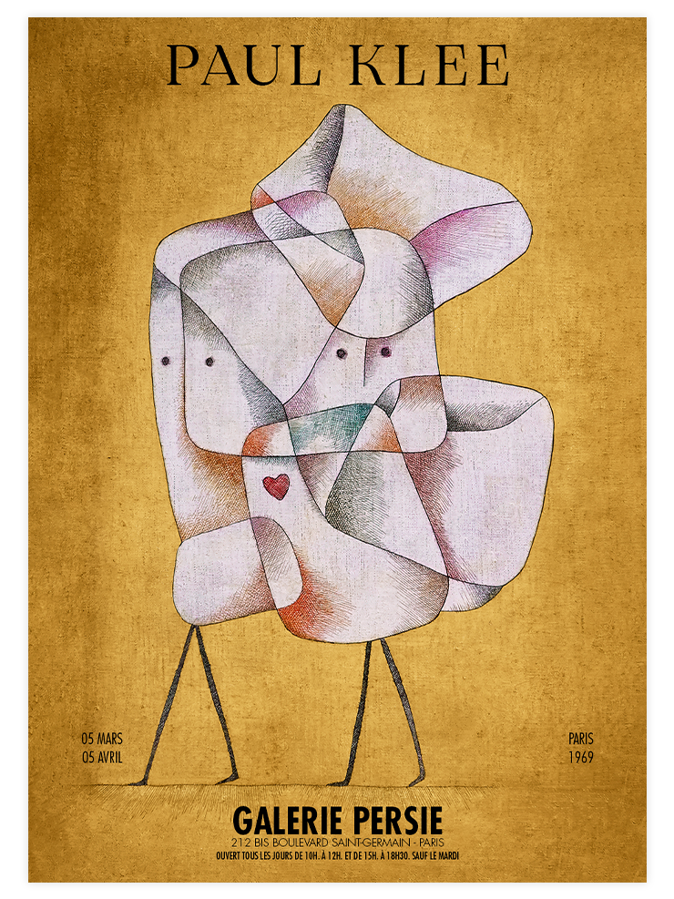 Klee Siblings Afiş - Art Print