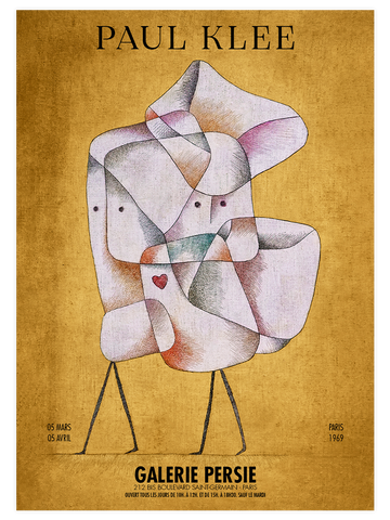 Klee Siblings Afiş - Art Print
