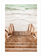 Let's Go To The Beach - Art Print