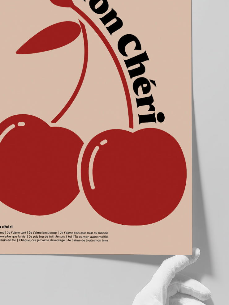 Mon Chéri N1 - Art Print  Poster