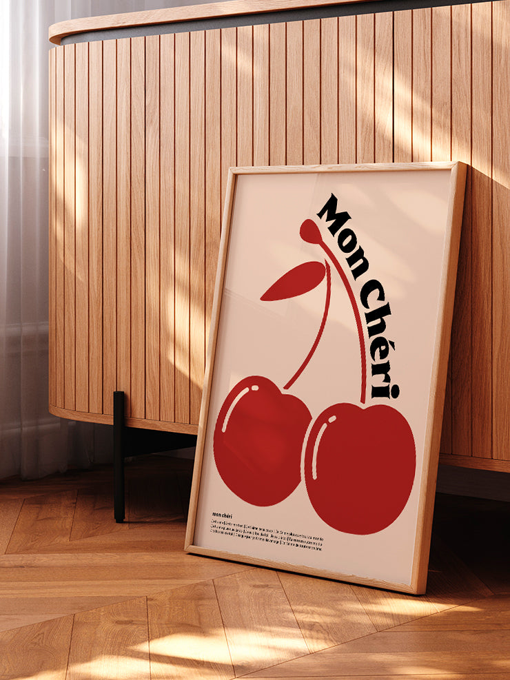 Mon Chéri N1 - Art Print Ürün ikincil görseli