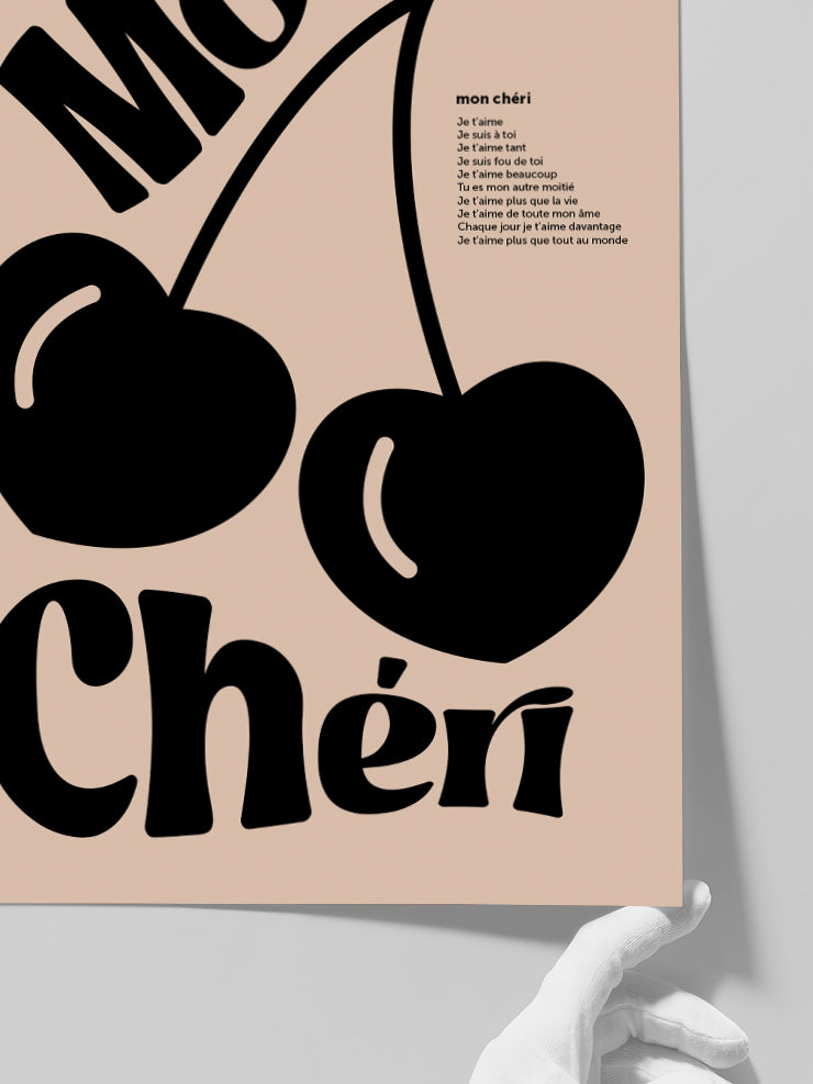Mon Chéri N2 - Art Print  Poster