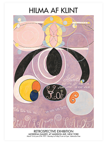 Hilma Af Klint Ten Largest - Poster Seti Duo